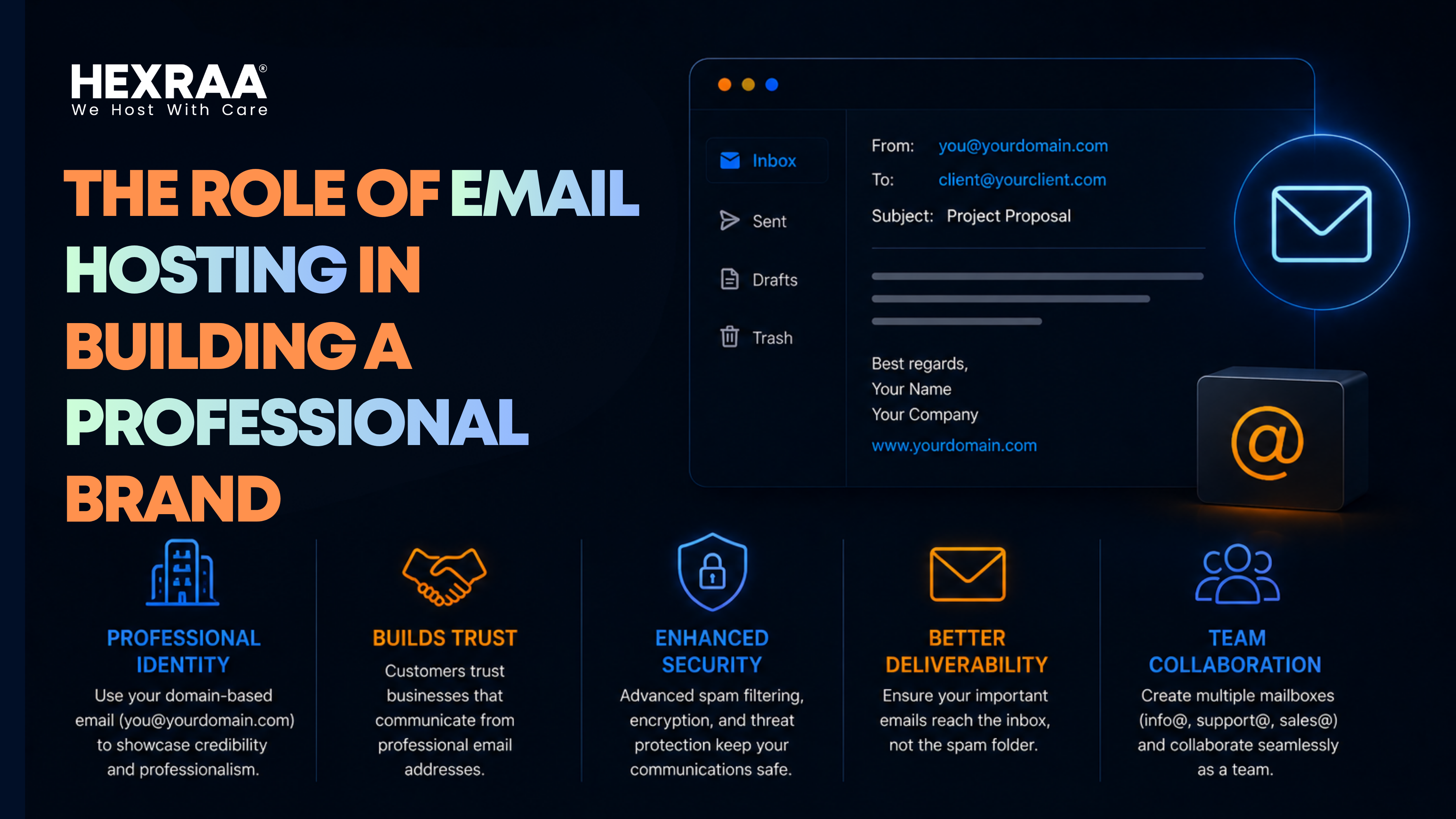 The Role of Email Hosting in Building a Professional Brand