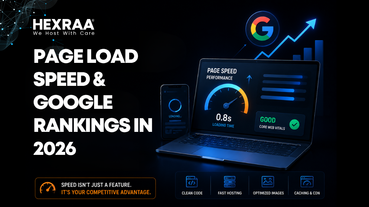 Page Load Speed &amp; Google Rankings in 2026: Complete Guide