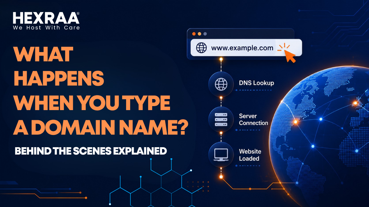 What Happens When You Type a Domain Name? Behind the Scenes Explained